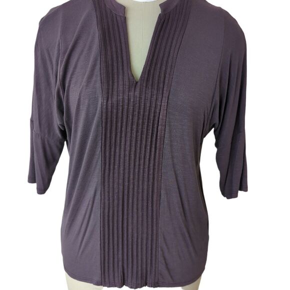 Anthropologie Dolan Left  Coast Pleat Line Top - Picture 6 of 8